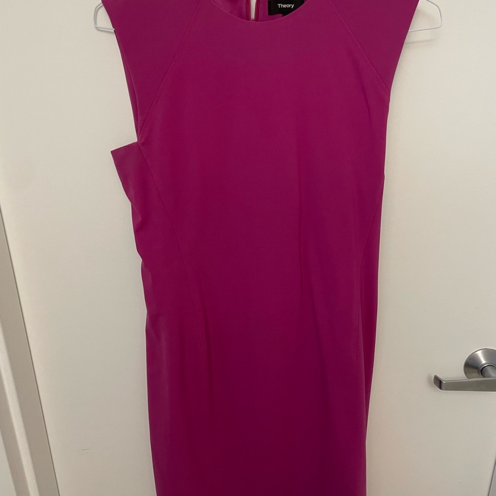 Fuchsia Theory dress